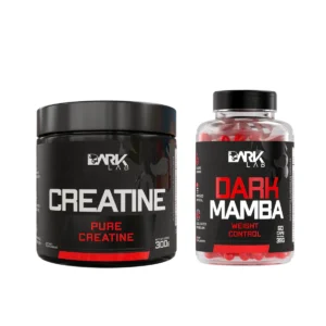 Creatina Pure 300g + Dark Mamba 60 Cápsulas Creatina Monohidratada Kit-Dark Lab