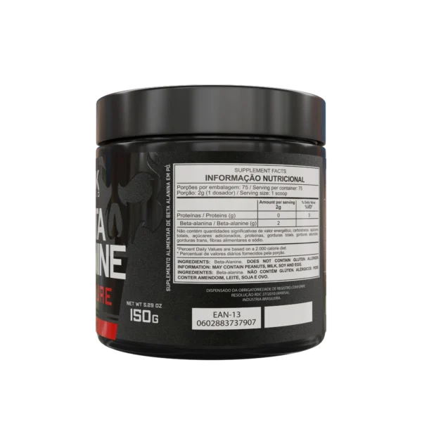 Beta Alanina 100% Pura Dark Lab 150g-Mais Desempenho - Imagem 2