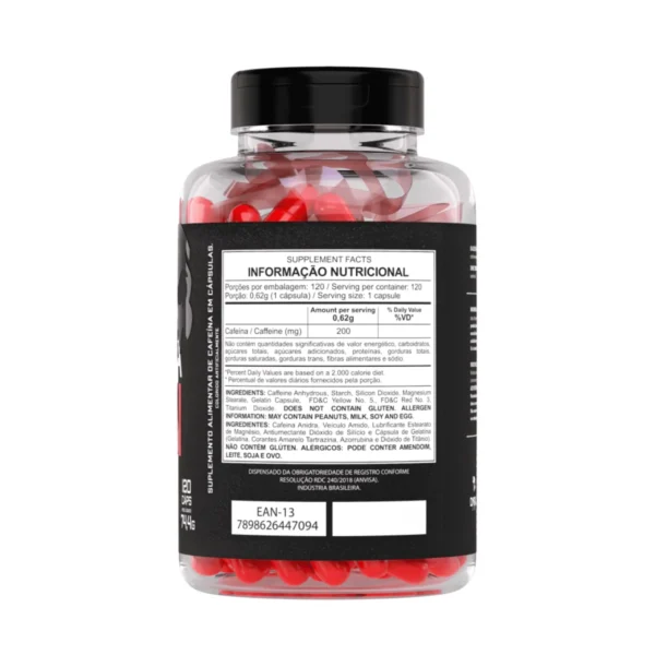 Termogenico 120 Capsulas Therma Burn 120 Caps Dark Lab com Cafeina - Imagem 2