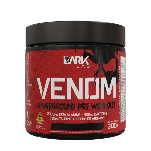 Pré-Treino Venom 300g Underground – Dark Lab