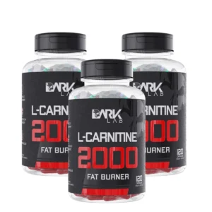 Kit com 3x L-Carnitina 2000 Fat Burn (360 cápsulas)
