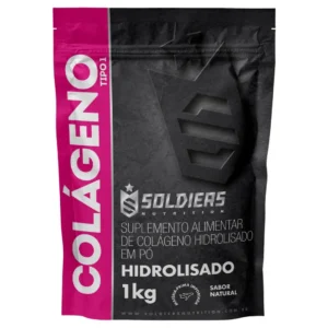 Colágeno Hidrolisado 1kg-Importado Puro 100%-Soldiers Nutrition