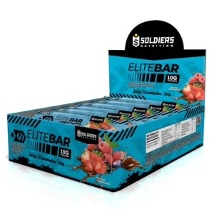 Barra de Proteína Elitebar 30g CX 12 UN-Soldiers Nutrition