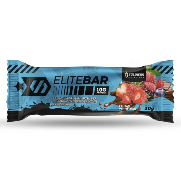 Barra de Proteína Elitebar 30g CX 12 UN-Soldiers Nutrition - Imagem 3