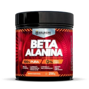Beta Alanina 250g-Importada Pura 100%-Soldiers Nutrition