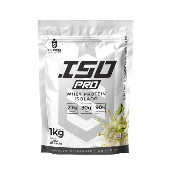 ISO PRO Whey Protein Isolado 1kg - Soldiers Nutrition - Imagem 7