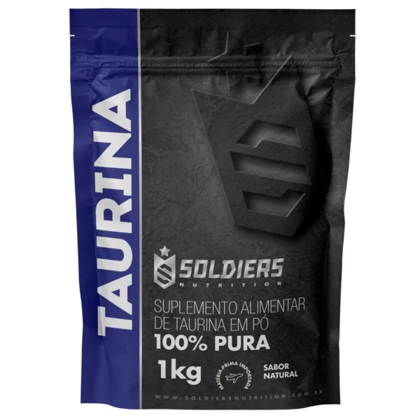 L-Taurina 1Kg-Pura 100% Importada-Soldiers Nutrition
