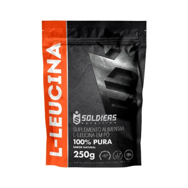 L-Leucina 250g-Pura 100% Importada-Soldiers Nutrition