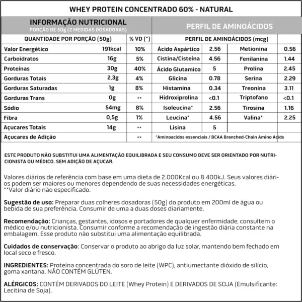 Whey Protein Concentrado 1kg - 100% Importado-Soldiers Nutrition - Imagem 3